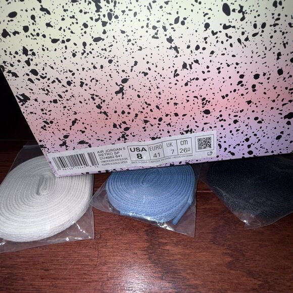 Jordan 5 Retro x DJ Khaled Mid We The Best Crimson Bliss Men’s Size 8 - Picture 11 of 16